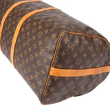 Louis Vuitton Canvas Monogram Keepall 55 Bandouliere