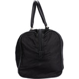 Prada Black Triangle Nylon Duffle Bag 48