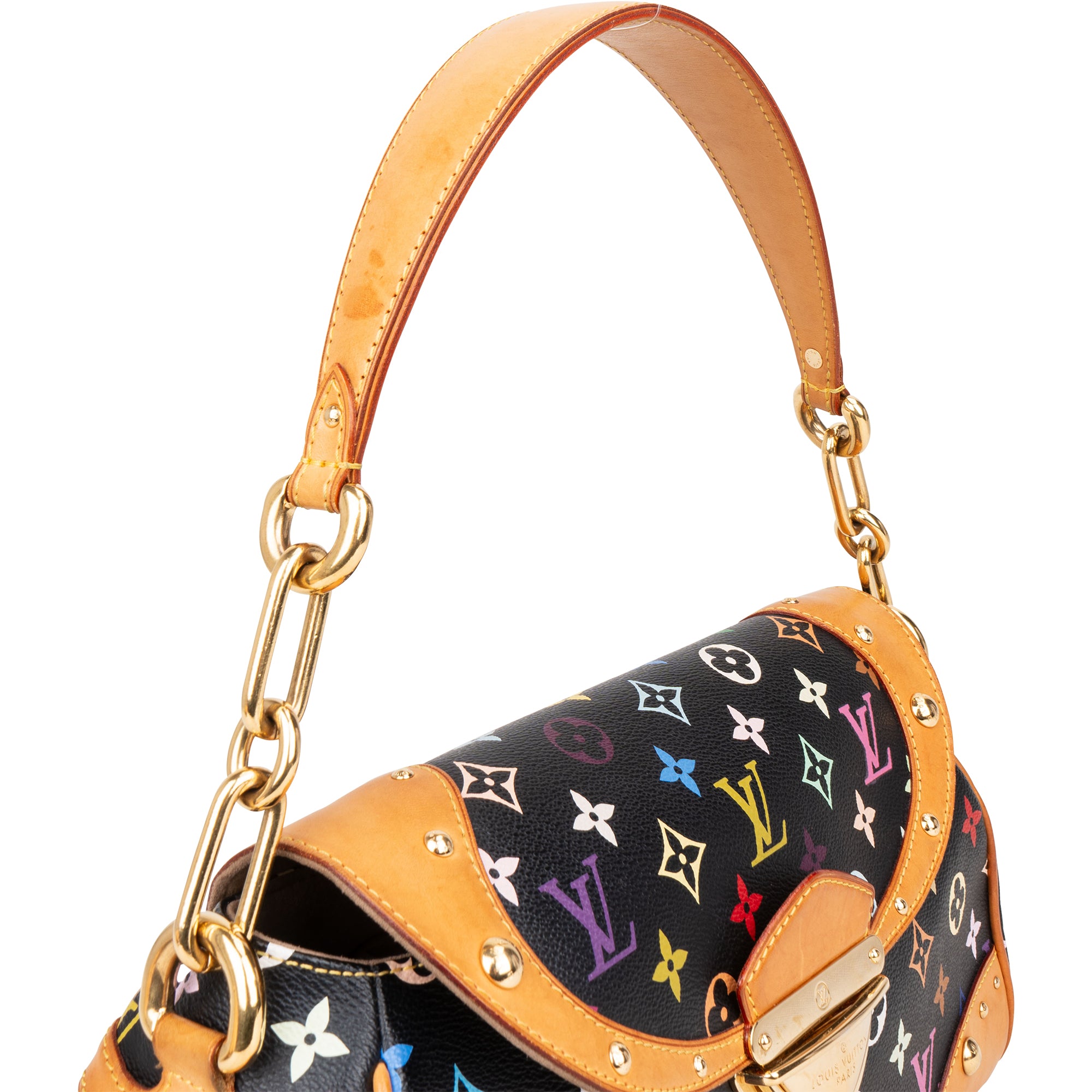 Louis Vuitton Murakami Multicolor Beverly MM Shoulder Bag - vintageandkickz