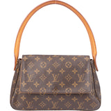 Louis Vuitton Canvas Monogram Looping PM Handbag