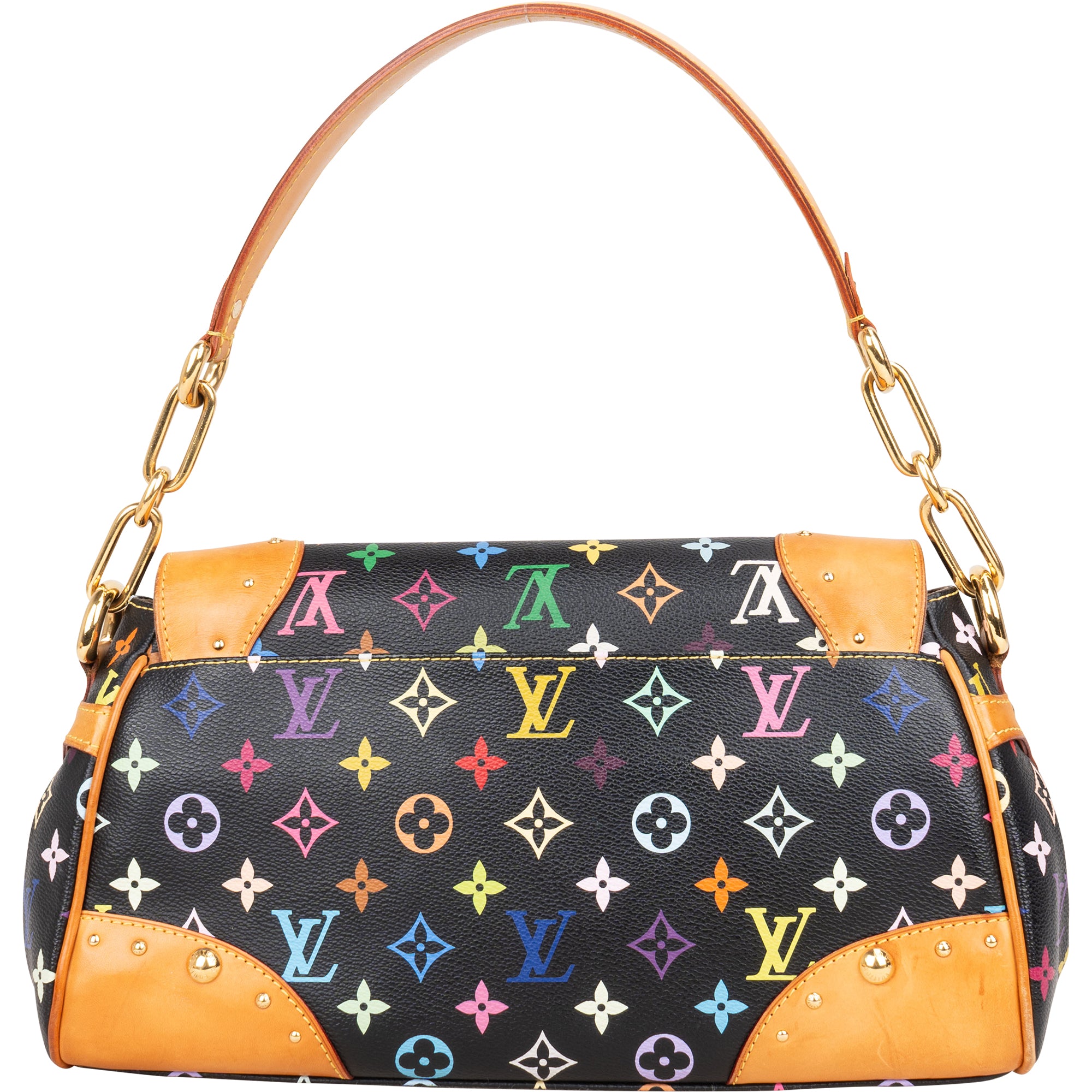 Louis Vuitton Murakami Multicolor Beverly MM Shoulder Bag - vintageandkickz