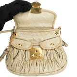 Miu Miu Quilted Leather Handbag