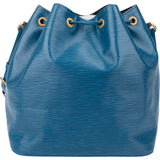 Louis Vuitton Bleu Epi Leather Sac Noe Petit Shoulder Bag