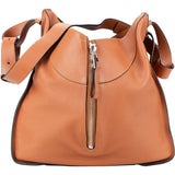 Loewe Brown Leather Hammock Crossbody Bag