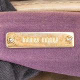 Miu Miu Quilted Leather Handbag