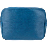 Louis Vuitton Bleu Epi Leather Sac Noe Petit Shoulder Bag