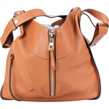 Loewe Brown Leather Hammock Crossbody Bag
