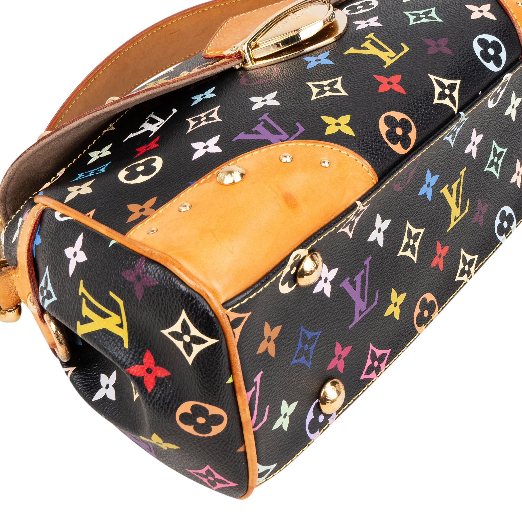 Louis Vuitton Murakami Multicolor Beverly MM Shoulder Bag - vintageandkickz