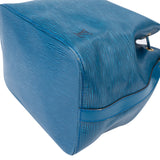 Louis Vuitton Bleu Epi Leather Sac Noe Petit Shoulder Bag