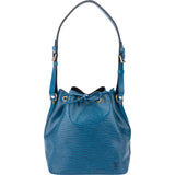 Louis Vuitton Bleu Epi Leather Sac Noe Petit Shoulder Bag