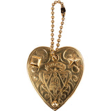 Gucci Golden Knight Heart Bags Pendant