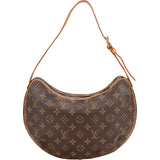 Louis Vuitton Canvas Monogram Croissant MM Shoulder Bag