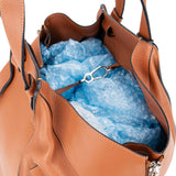 Loewe Brown Leather Hammock Crossbody Bag