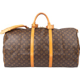 Louis Vuitton Canvas Monogram Keepall 60 Bandouliere