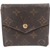 Louis Vuitton Canvas Monogram Elise Wallet