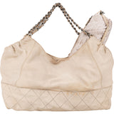 Chanel Stitching Calfskin CC Cabas Handbag