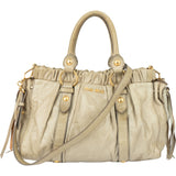 Miu Miu Leather City Handbag