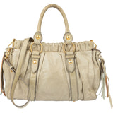 Miu Miu Leather City Handbag