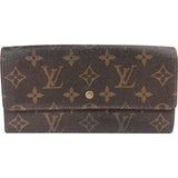 Louis Vuitton Canvas Monogram Sarah Wallet
