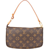 Louis Vuitton Canvas Monogram Pochette Accessoire Handbag