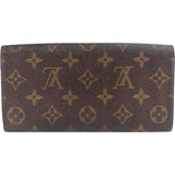 Louis Vuitton Canvas Monogram Sarah Wallet