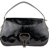 Prada Patent Triangle Vernice Handbag