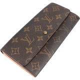 Louis Vuitton Canvas Monogram Sarah Wallet