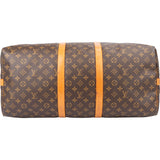 Louis Vuitton Canvas Monogram Keepall 55 Bandouliere