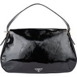 Prada Patent Triangle Vernice Handbag