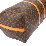 Louis Vuitton Canvas Monogram Keepall 55 Bandouliere