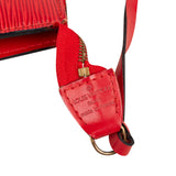 Louis Vuitton Rouge Epi Leather Pochette Accessoire Handbag - vintageandkickz
