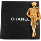 Chanel Golden Coco Brooch