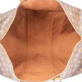 Louis Vuitton Canvas Monogram Keepall 55 Bandouliere
