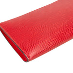 Louis Vuitton Rouge Epi Leather Pochette Accessoire Handbag - vintageandkickz