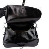 Prada Patent Triangle Vernice Handbag