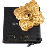 Chanel Golden Ramble CC Brooch