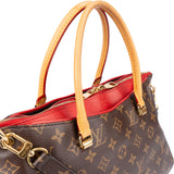 Louis Vuitton Canvas Monogram Pallas MM Handbag