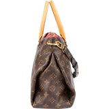 Louis Vuitton Canvas Monogram Pallas MM Handbag