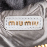 Miu Miu Quilted Patent Mini Handbag