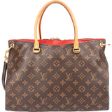 Louis Vuitton Canvas Monogram Pallas MM Handbag