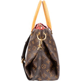 Louis Vuitton Canvas Monogram Pallas MM Handbag