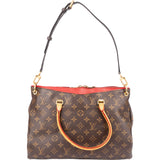 Louis Vuitton Canvas Monogram Pallas MM Handbag