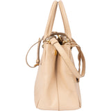 Prada Beige Saffiano Leather Galleria Handbag
