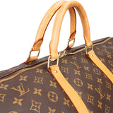 Louis Vuitton Canvas Monogram Keepall 60 Bandouliere