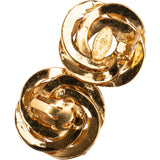 Chanel Golden CC Pearl Earclips