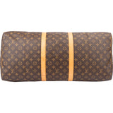 Louis Vuitton Canvas Monogram Keepall 60 Bandouliere