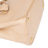 Prada Beige Saffiano Leather Galleria Handbag