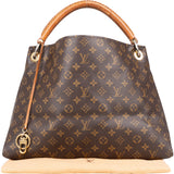 Louis Vuitton Canvas Monogram Artsy MM Handbag - vintageandkickz