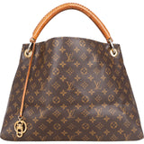 Louis Vuitton Canvas Monogram Artsy MM Handbag - vintageandkickz