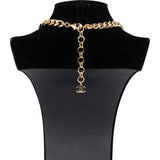 Chanel Golden Emaille CC Necklace